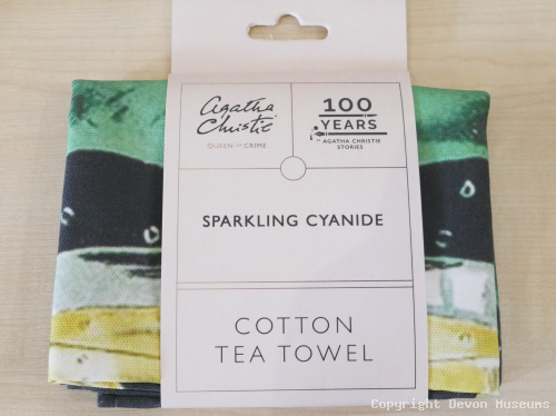 Agatha Christie's Sparkling Cyanide Teatowel product photo